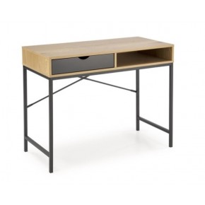 Стол компьютерный HALMAR B50 натуральный/черный